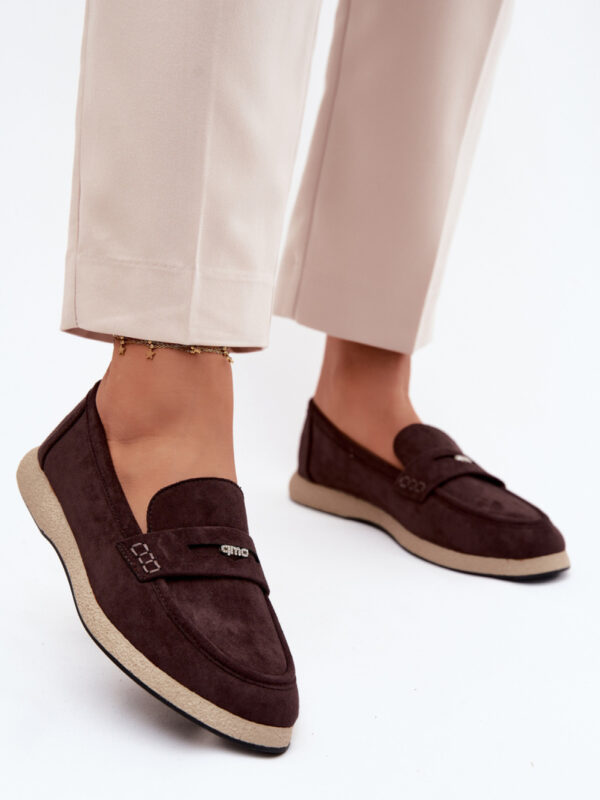 Mokasyny Model Vinceza 62273 Czekolada - Step in style