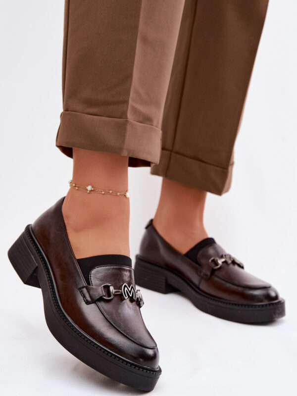 Mokasyny Model Vinceza 39985 Czekolada - Step in style