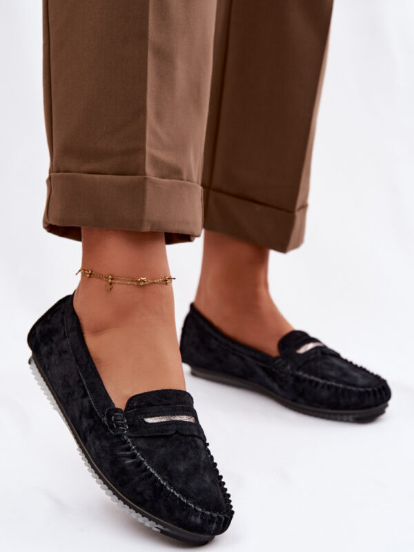 Mokasyny Model S.Barski LR61-7029 Black - Step in style