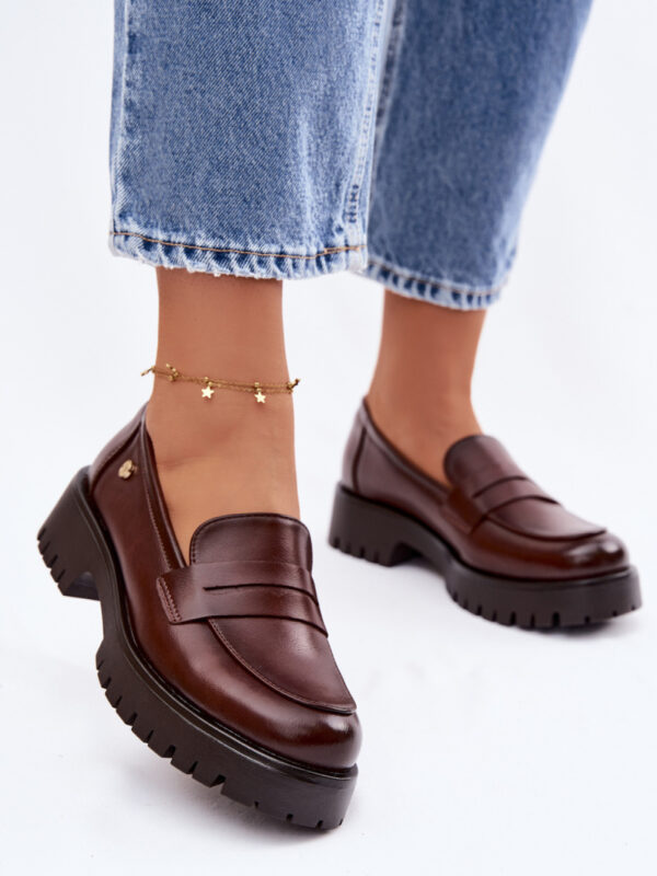Mokasyny Model Vinceza 18125 Brown - Step in style