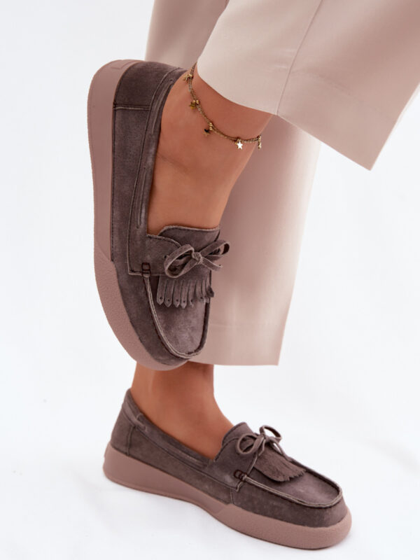 Mokasyny Model Vinceza 93223 Brown - Step in style