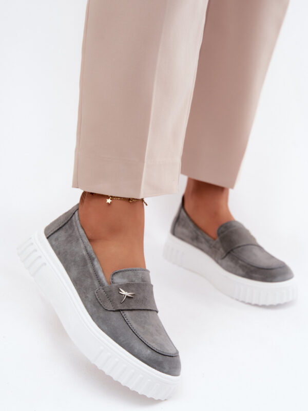 Półbuty Model Vinceza 93218 Dark grey - Step in style