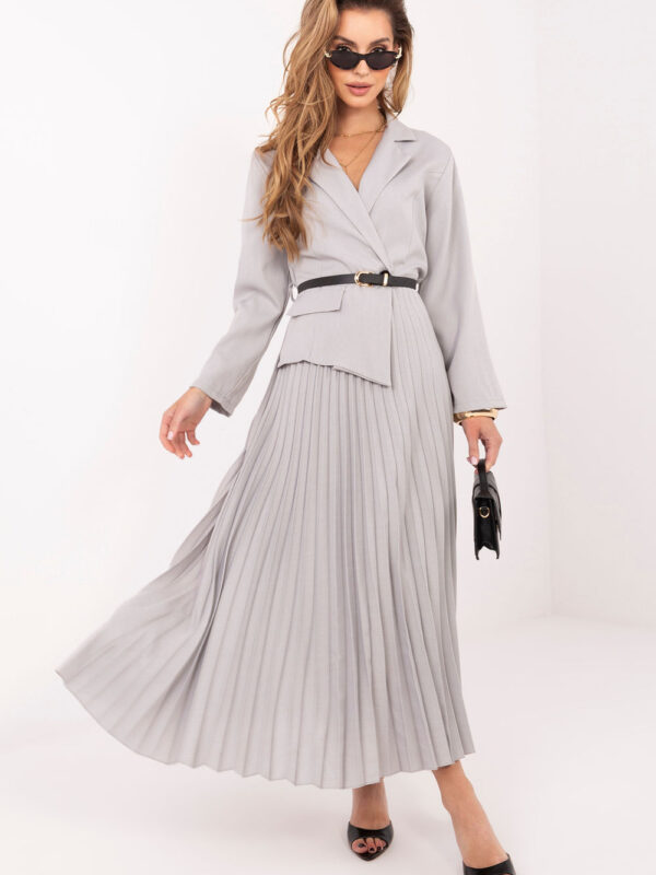 Sukienka Model IT-SK-21599-1.03 Light Grey - Rue Paris