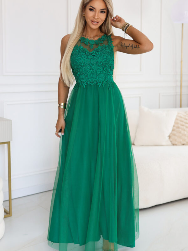Sukienka Model 672-3 Green - Numoco
