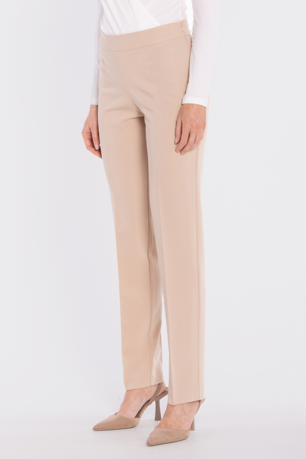 Spodnie Damskie Model S433 Beige - Stylove