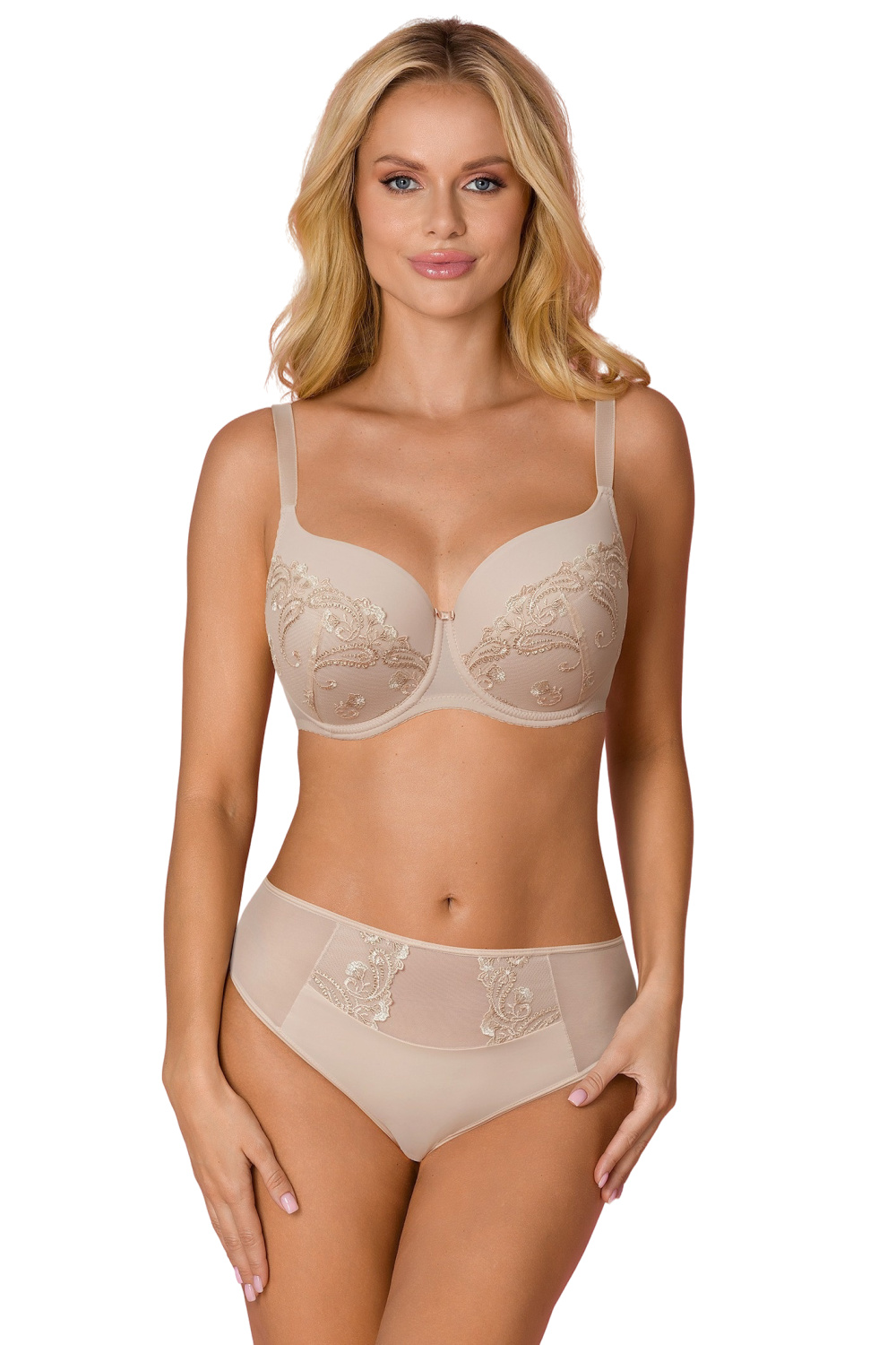 Biustonosz push up Biustonosz Usztywniany Model VB-474 Nude - Vena