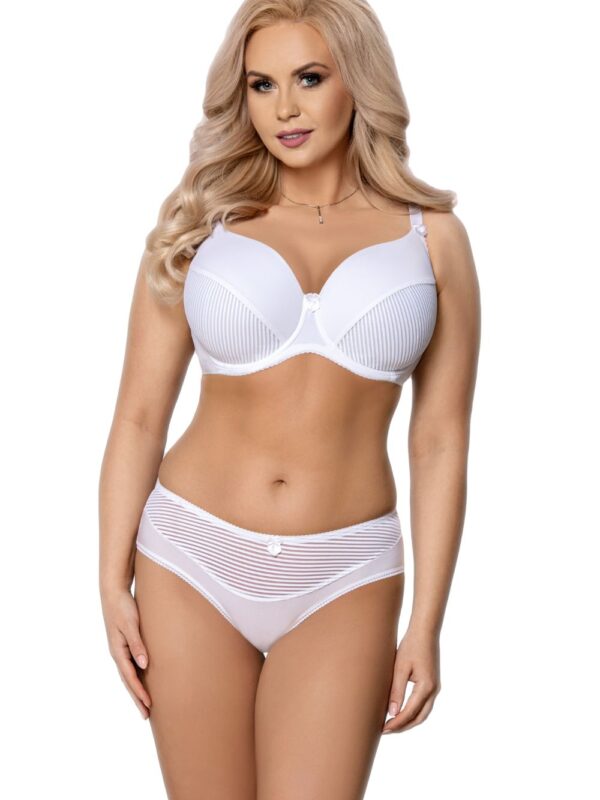 Biustonosz push up Biustonosz Usztywniany Model VB-11 White - Vena