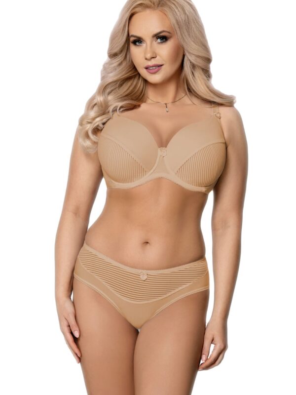 Biustonosz push up Biustonosz Usztywniany Model VB-11 Beige - Vena