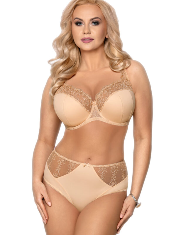 Biustonosz Soft Biustonosz Semi-soft Model VB-355 Max Beige - Vena