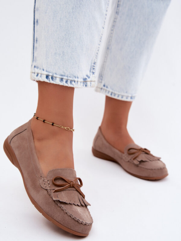 Mokasyny Model Vantae 26PB18-9800 Dark Beige - Step in style