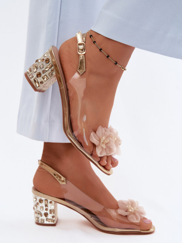 Sandały Model DA MR61-9009 Gold - Step in style