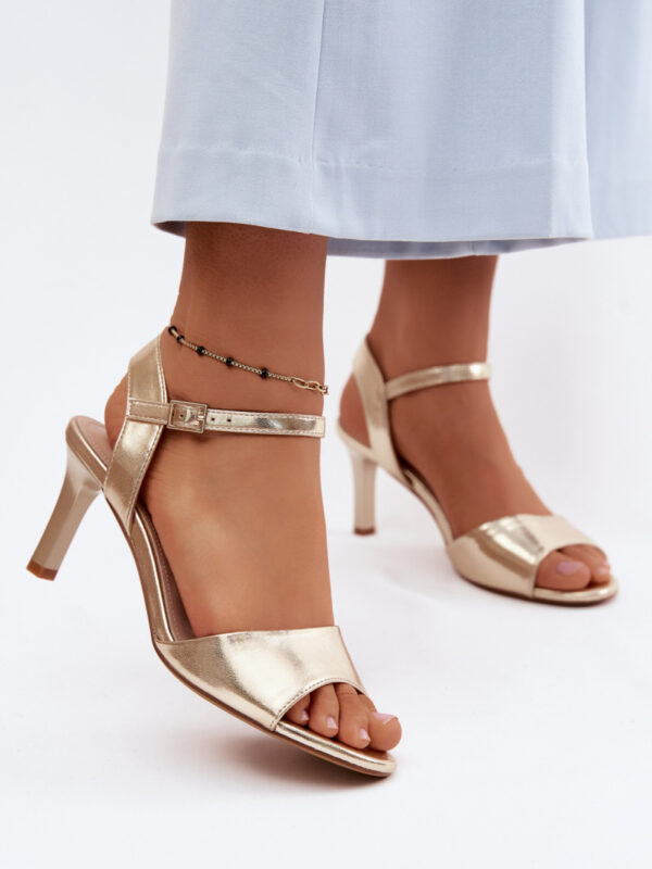 Sandały Model Sergio Leone SK347 Gold - Step in style