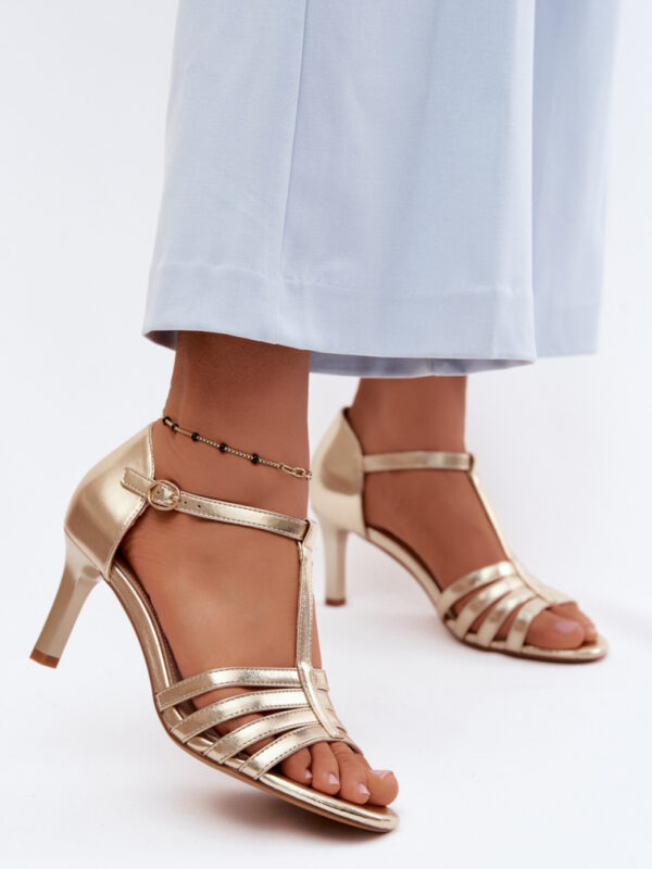 Sandały Model Sergio Leone SK132 Gold - Step in style