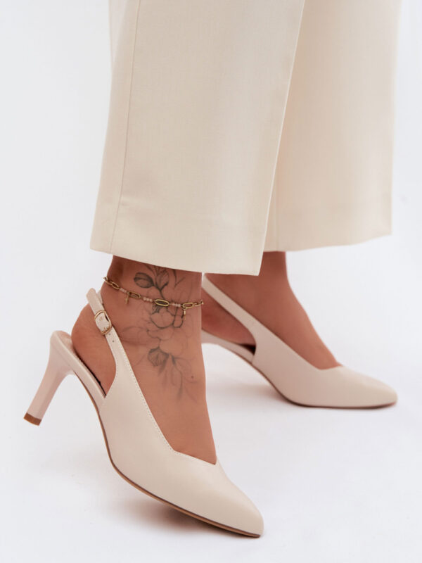 Sandały Model Sergio Leone SK158 Beige - Step in style
