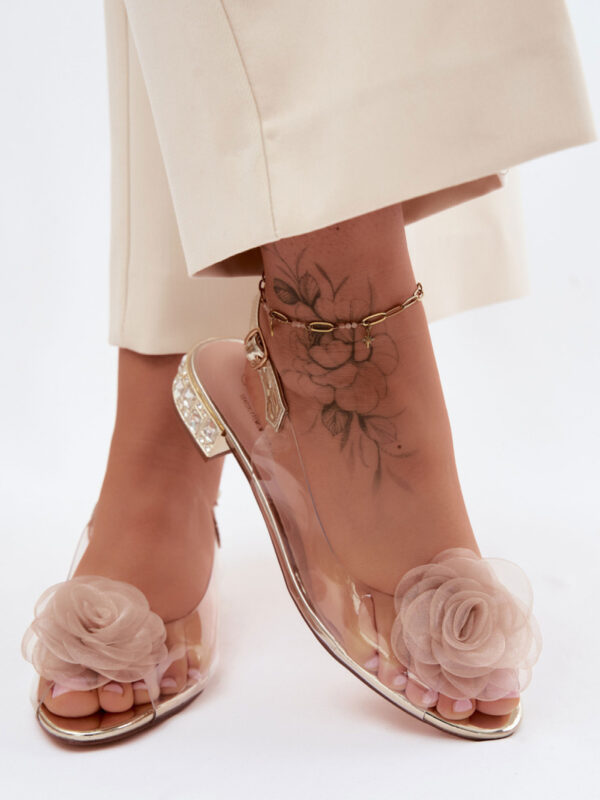 Sandały Model DA MR61-9003 Gold - Step in style