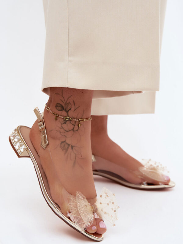 Sandały Model DA MR61-9001 Gold - Step in style