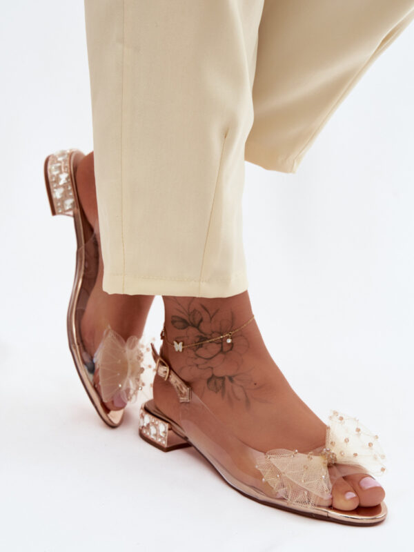 Sandały Model DA MR61-9001 Pink Gold - Step in style