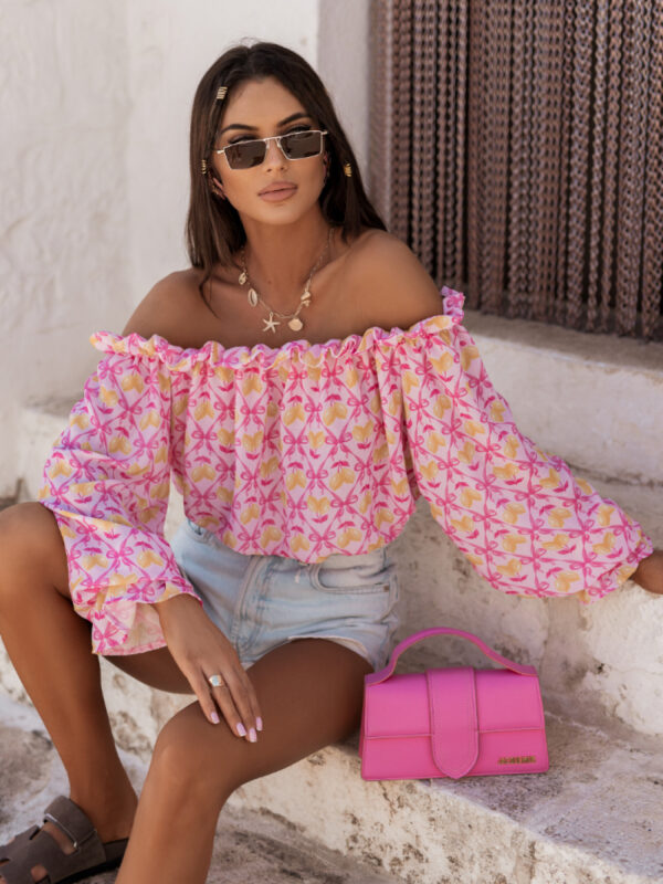 Bluzka Model Mia 582294051 Pink Limones - LaBalancia