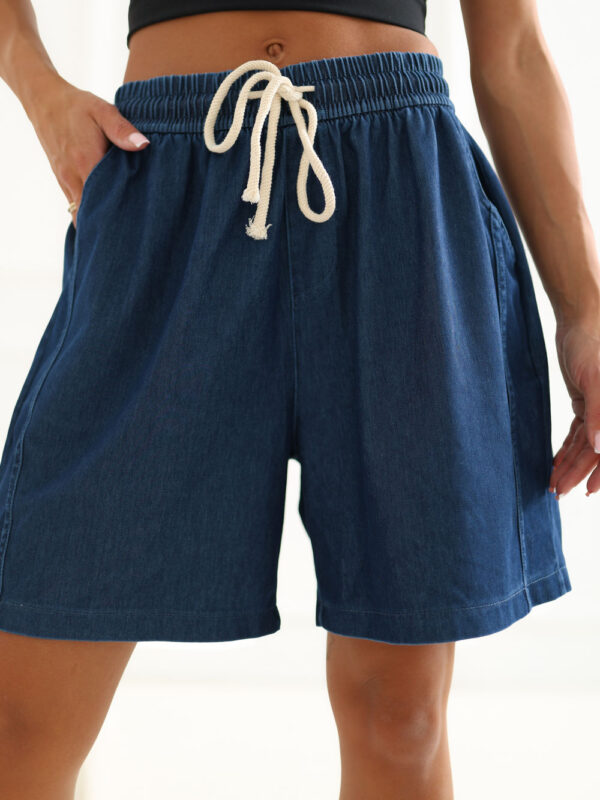 Szorty Damskie Model IR-SN-YV293.08 Dark Blue - Italy Moda