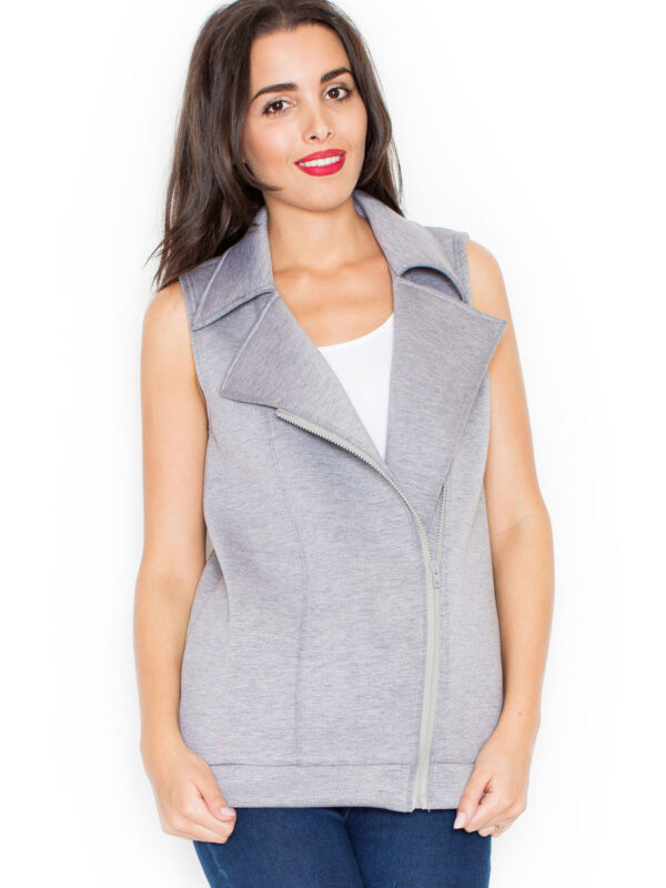 Kamizelka K319 Grey - Katrus