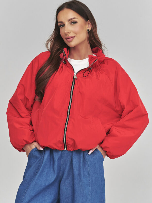 Kurtka Damska Model C58 Red - Makadamia