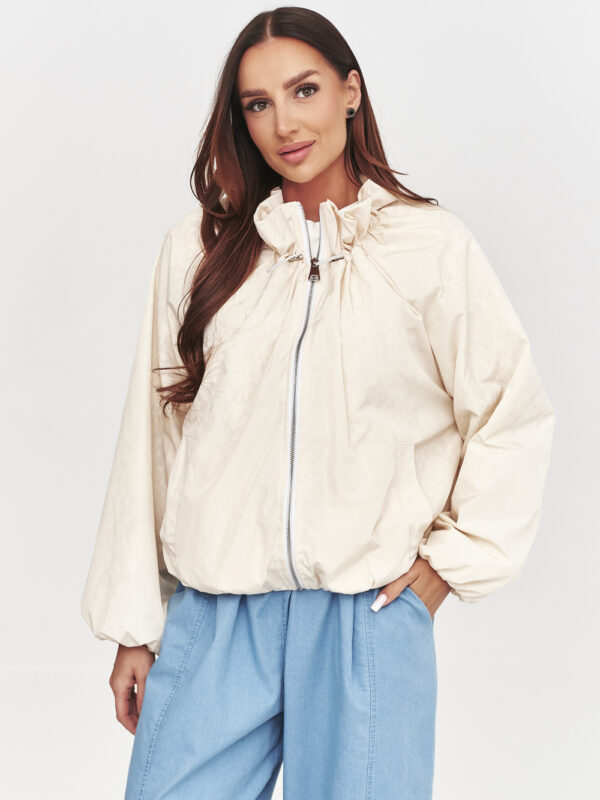 Kurtka Damska Model C58 Light Beige - Makadamia