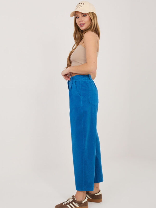 Spodnie Damskie Model IT-SP-FL8916.80 Cobalt - Rue Paris