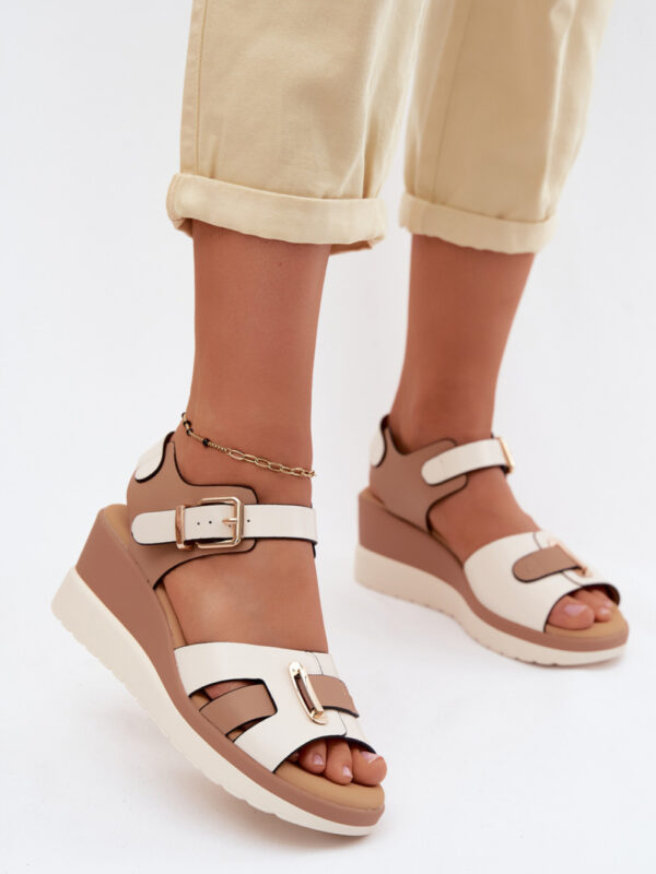 Sandały Model Artiker 58C0314 Beige - Step in style