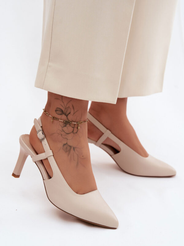 Sandały Model Sergio Leone SK157 Beige - Step in style
