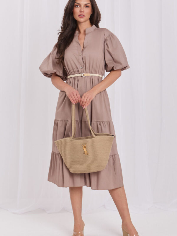 Sukienka Model MI-SK-92950.81 Brown - Italy Moda