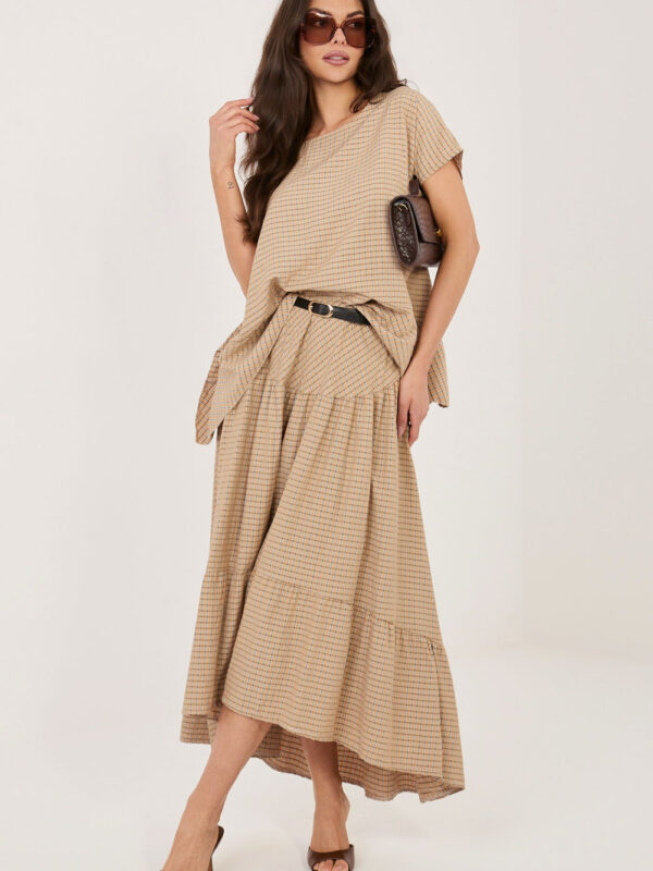 Spódnica Model IT-SD-FL10325.01 Camel - Italy Moda