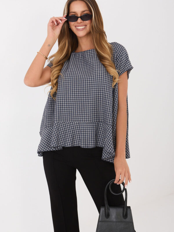 Bluzka Model IT-BZ-FL10332.80 Navy - Italy Moda