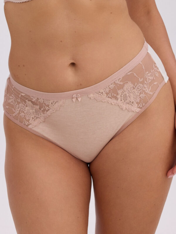 Figi Brazyliany Model 1353B Yesenia Ecru/Mocca - Gaia