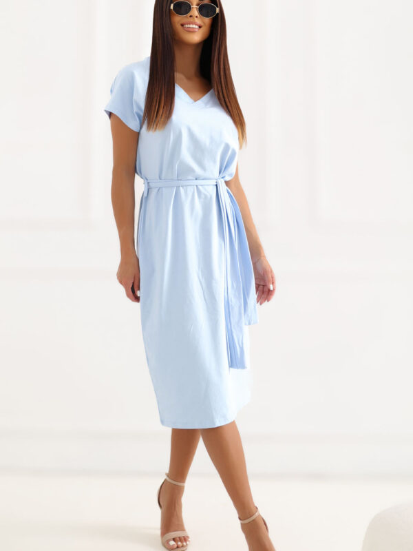 Sukienka Model RV-SK-A1447.78 Light Blue - Rue Paris