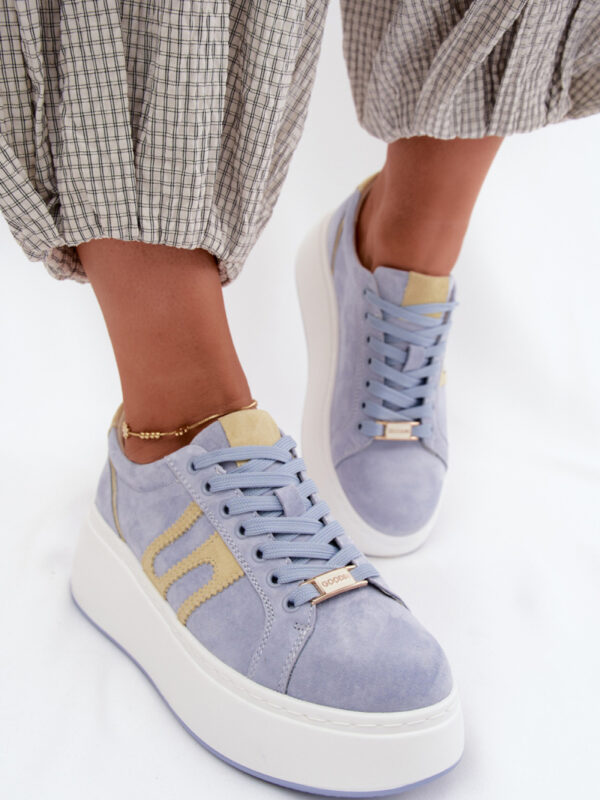 Buty Sportowe Model Salima GD-XW-1070 Blue/Yellow - Step in style