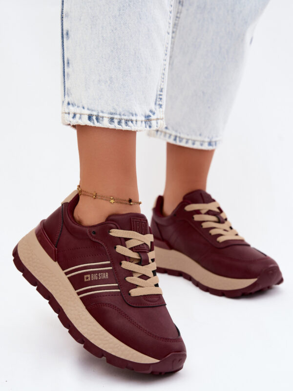 Buty Sportowe Model Big Star UU274041 Bordo - Step in style