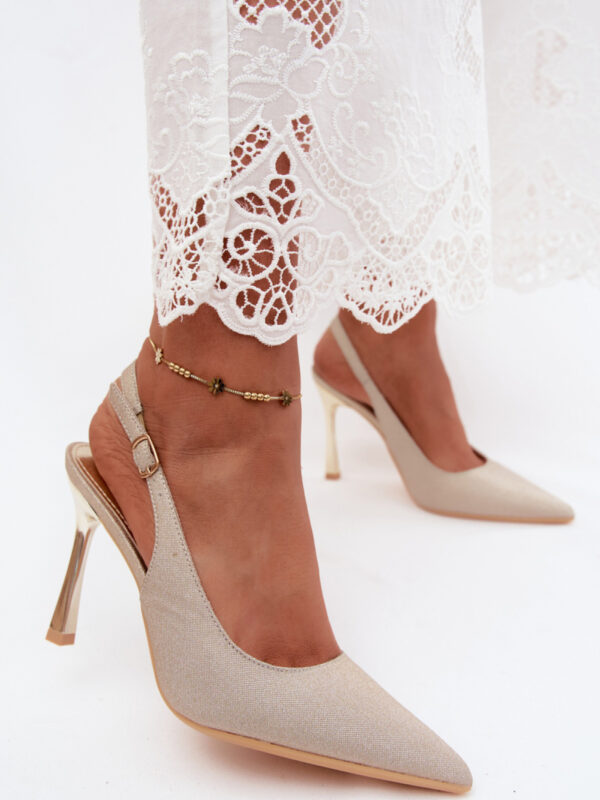 Szpilki Model Mercella LE169 Gold - Step in style