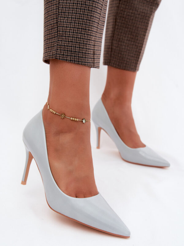 Szpilki Model Tropessa LE186 Blue SKóra - Step in style