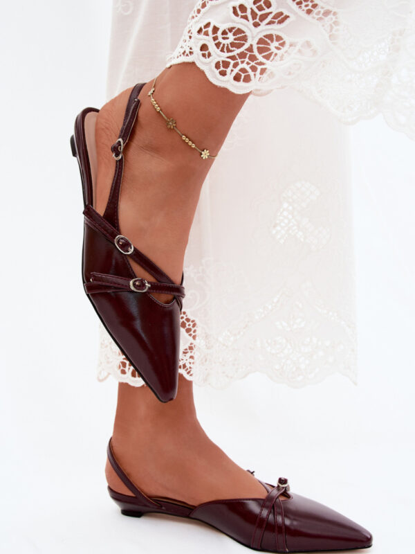 Sandały Model Glamira 8098 Bordo - Step in style