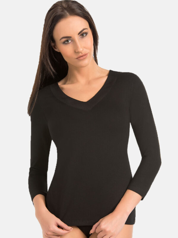 Bluzka Model Ivy 179241 Black - Teyli