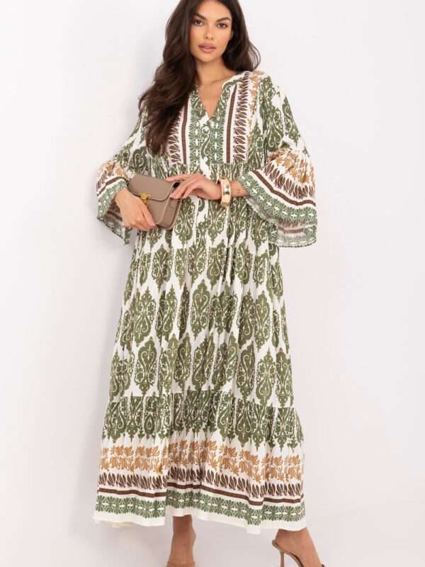Sukienka Model IR-SK-LD2556.89 Khaki - Italy Moda