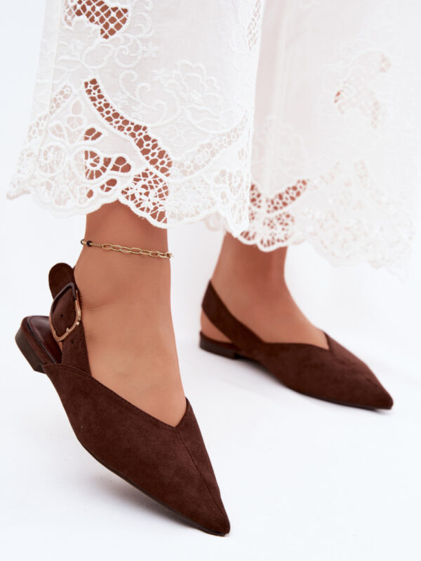Baleriny Model Tanelia 9755 Dark Brown - Step in style