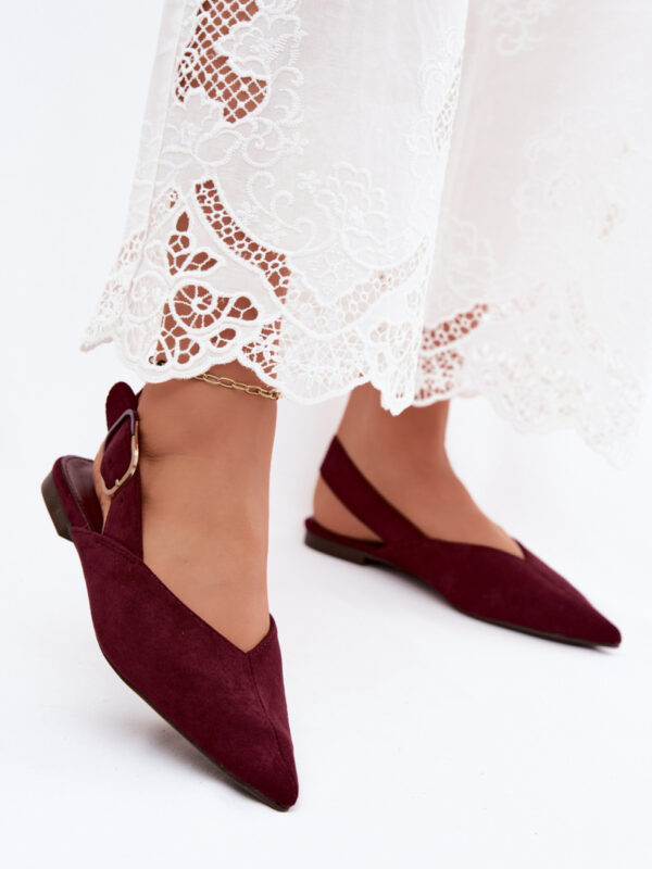 Baleriny Model Tanelia 9755 Bordo - Step in style