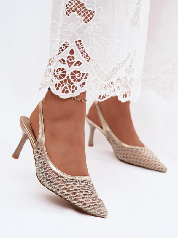 Sandały Model Mangoria NN639 Gold - Step in style