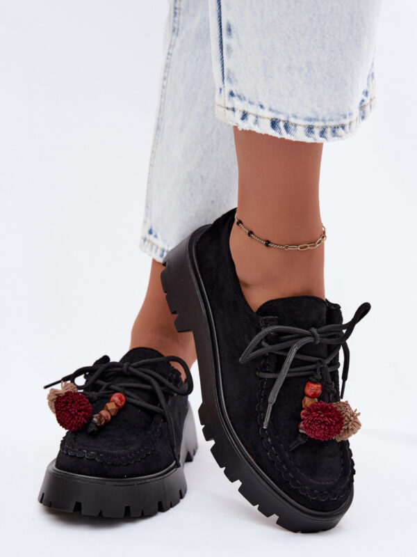 Półbuty Model Melonia G514 Black - Step in style