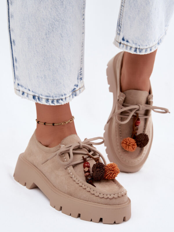 Półbuty Model Melonia G514 Beige - Step in style