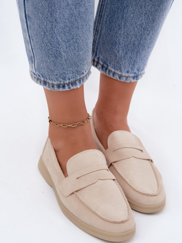 Mokasyny Model Renelia QQ-278 Beige - Step in style