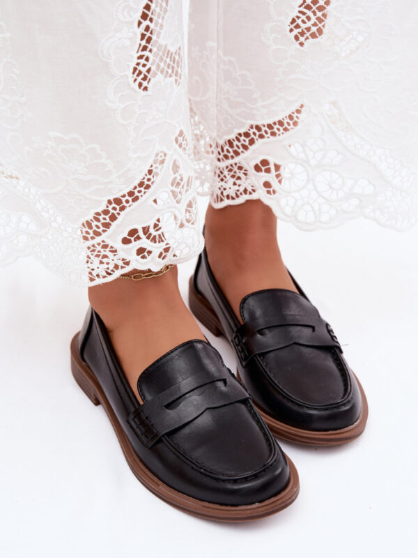 Mokasyny Model Roslyn 1512 Black - Step in style