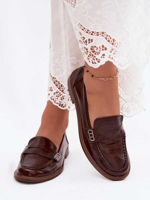 Mokasyny Model Roslyn 1512 Czekolada - Step in style