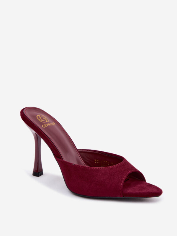 Sandał Klapki Model Cherryssa LOLA5272 Bordo - Step in style
